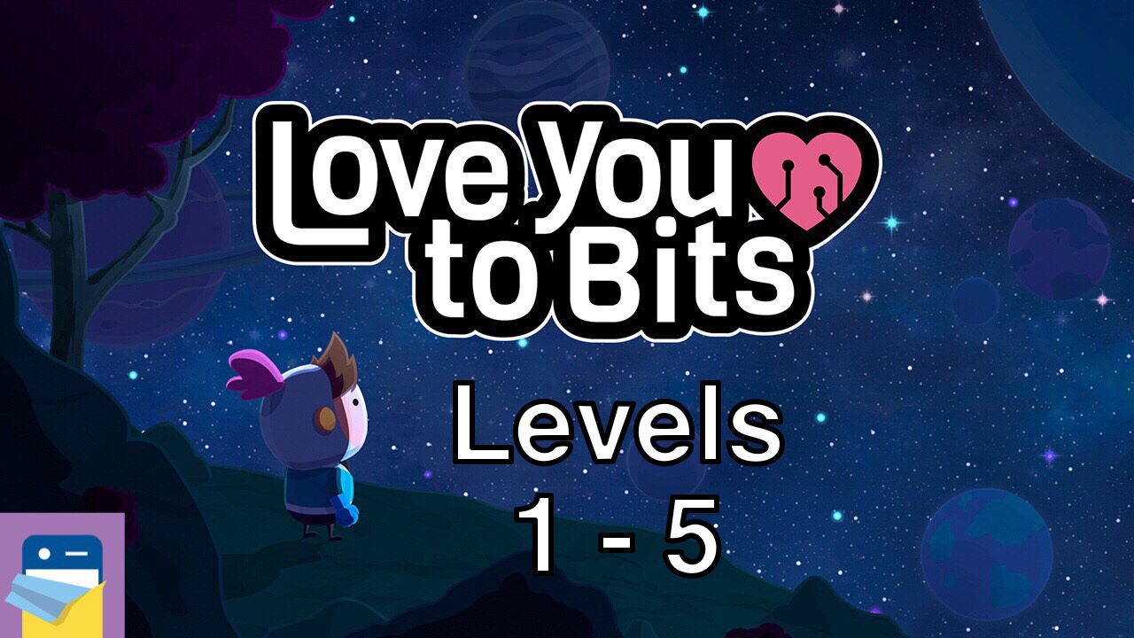 Love You to Bits: Levels 1 2 3 4 5 Walkthrough Including All Bonus Items (by Alike Studio)