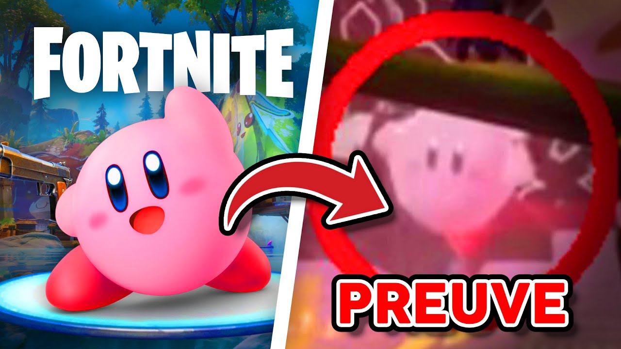 KIRBY est dans FORTNITE, et j'ai la PREUVE.