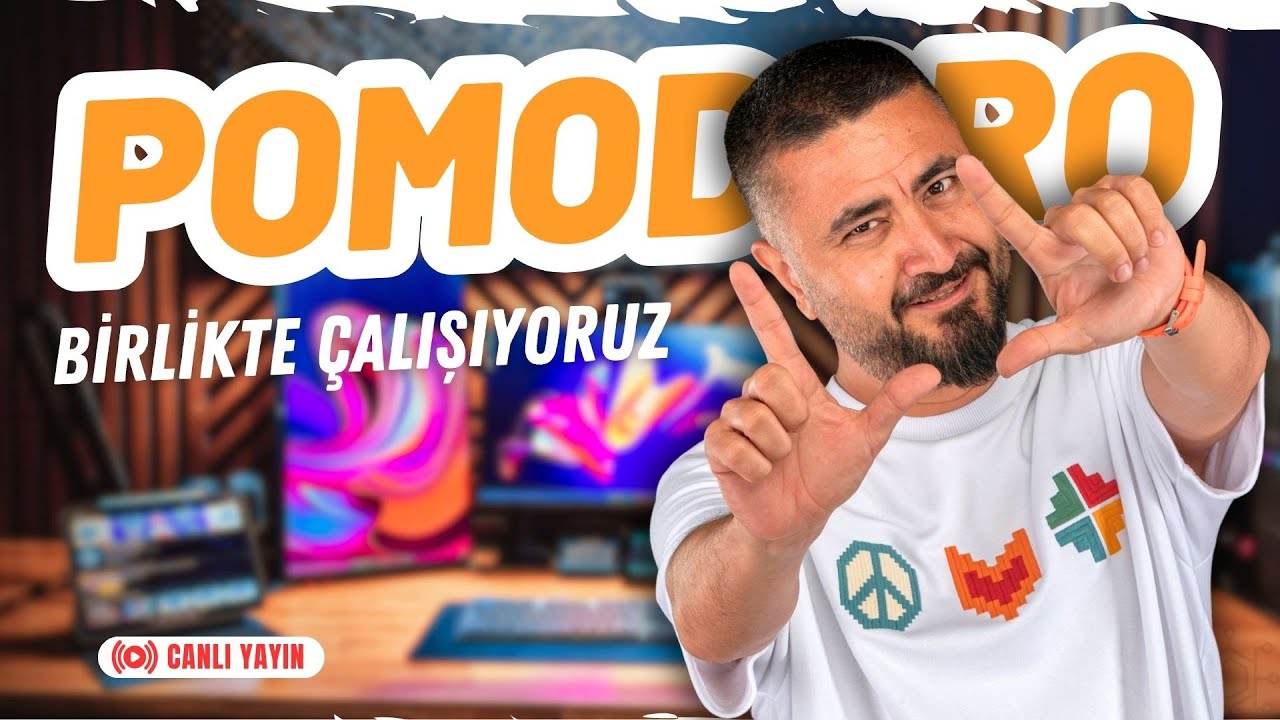Birlikte Çalışıyoruz 🔴 POMODORO  #birliktedersçalışalım #studywithme