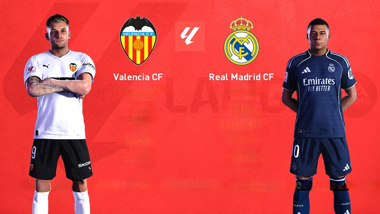 FOOTBALL LIFE 26 | VALENCIA CF VS REAL MADRID | LALIGA 25|26 | AI VS AI