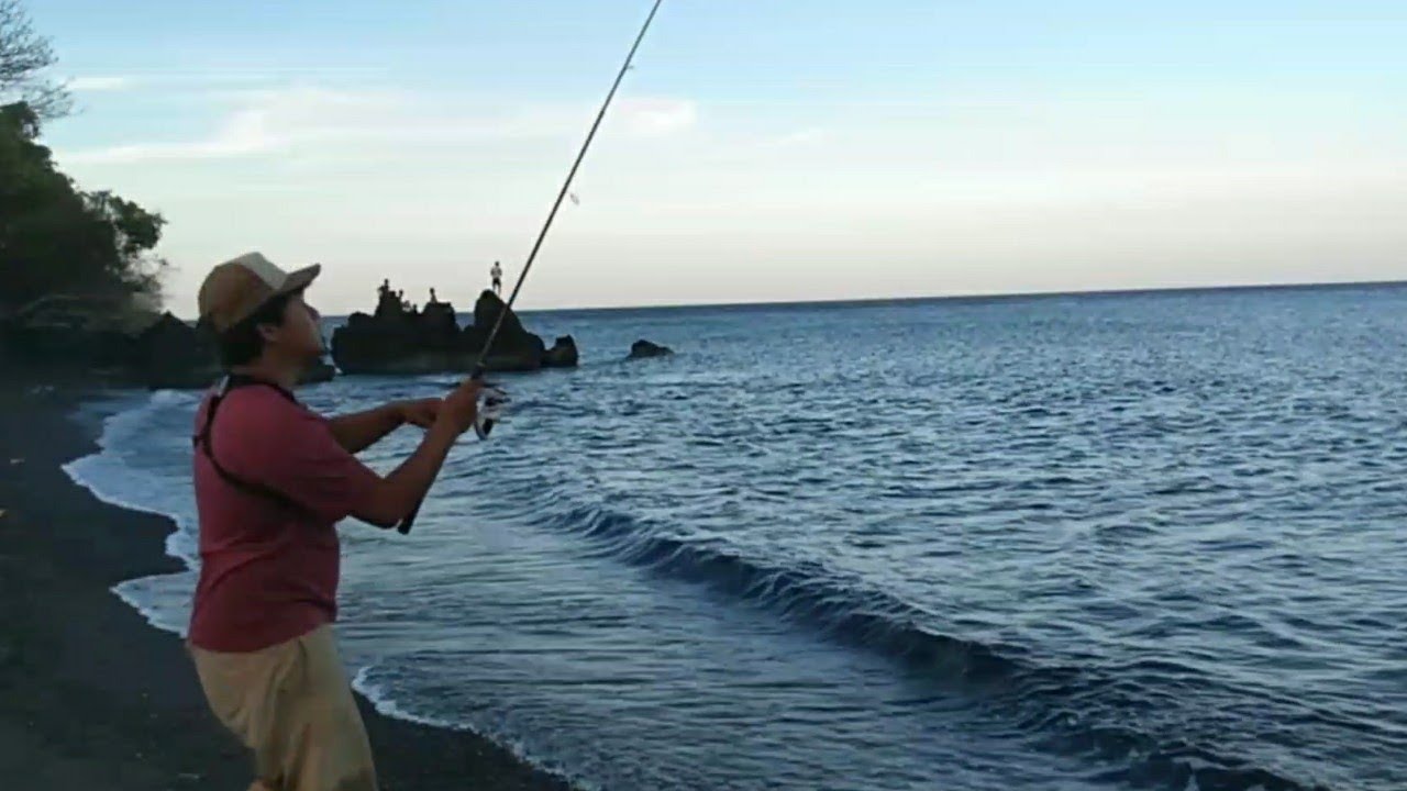 🔴Mancing laut pinggiran Sukadana Tulamben Bali