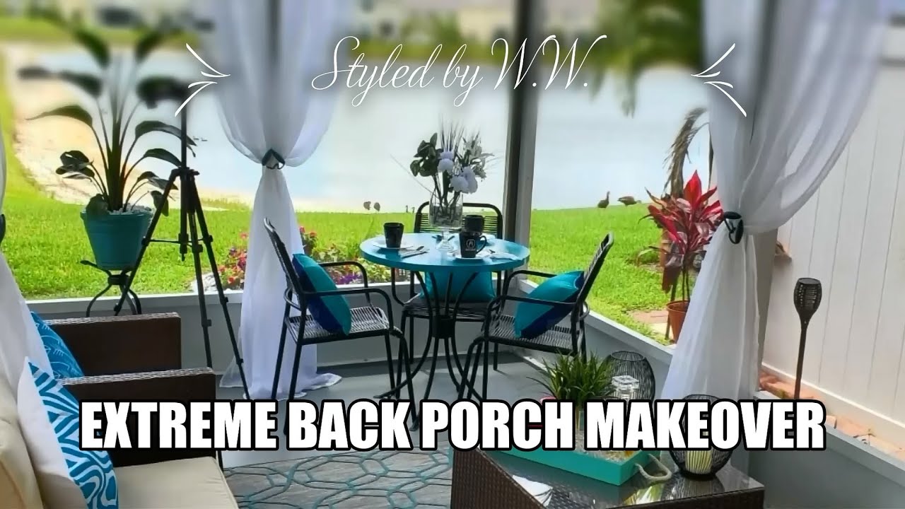 SCREEN PORCH MAKEOVER 2021