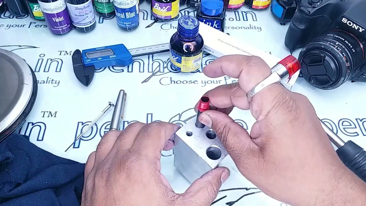 Parker 45 Vintage Fountain Pen Nib Repair and Nib changing Video