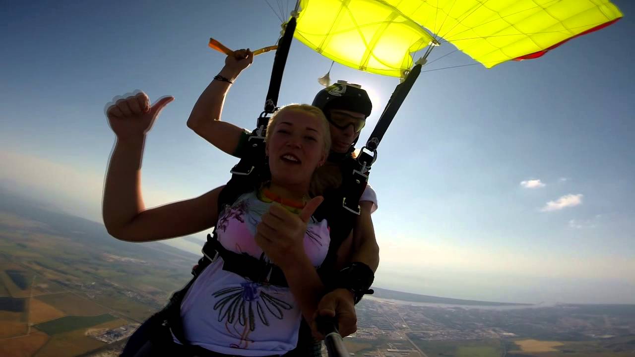 Šuolis parašiutu Artiomas ir Akvilė sužadėtuvės  2014-07-30 | Skydive Klaipėda