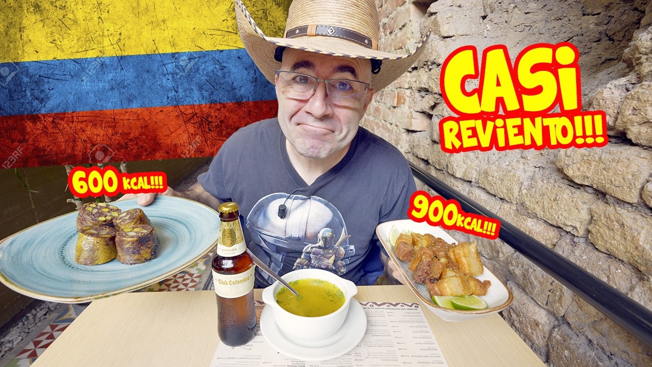 👉CASI REVIENTO probando LA COMIDA TRADICIONAL COLOMBIANA 🇨🇴 EL RESTAURANTE MÁS VALORADO de BOGOTÁ!!!