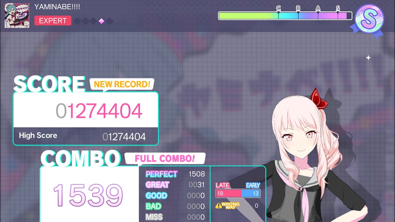 YAMINABE!!!! Full combo first try. [EN]