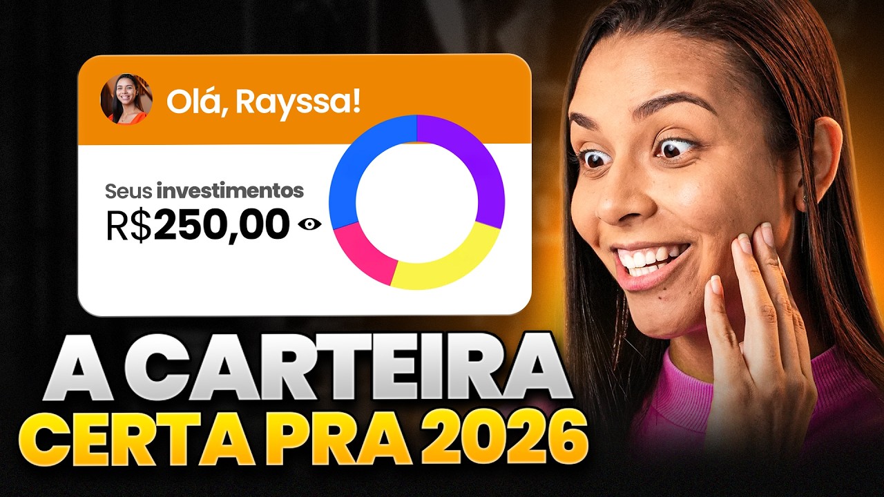 ESSA É A CARTEIRA PERFEITA DE FUNDOS IMOBILIÁRIOS PARA 2026!