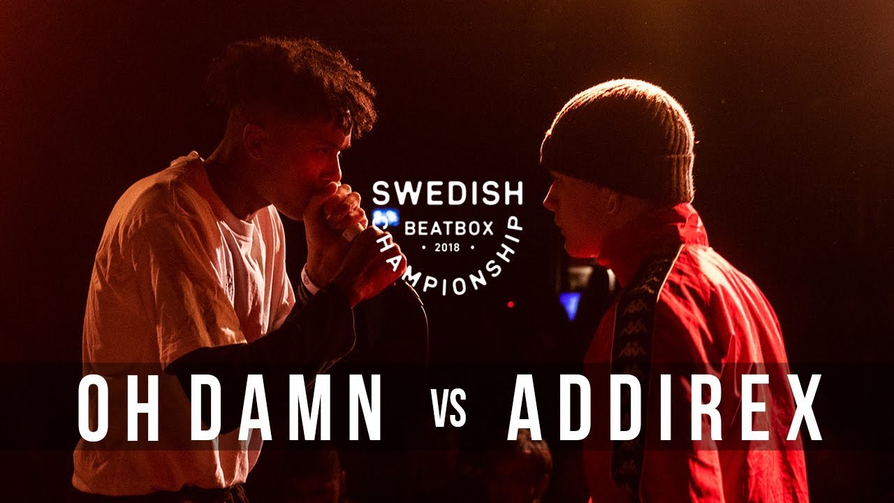 OH DAMN vs ADDIREX | Swedish Beatbox Championship 2018 | SEMI FINAL