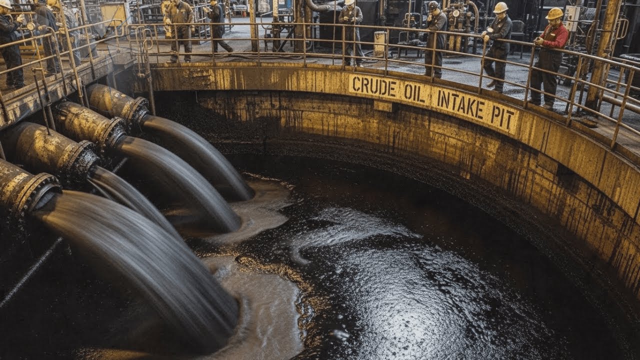 Inside a MASSIVE Oil Refinery &ndash; How a $1 Trillion Industry Never Sleeps
