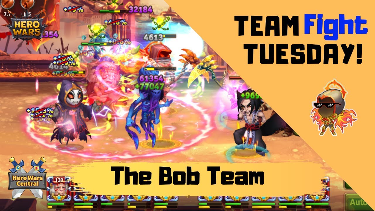 Hero Wars | Team Fight Tuesday! The Bob Team