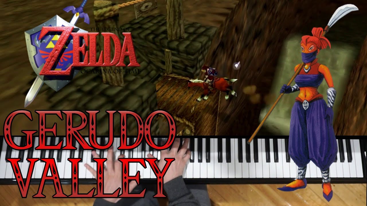 Gerudo Valley - Ocarina of Time (Piano)
