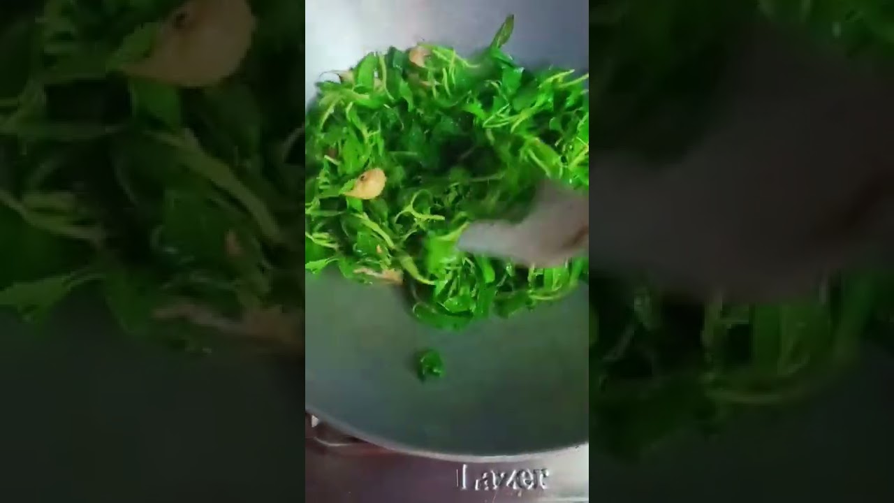 # সহজভাবে দন্ডকলস শাকের রেসিপি🙂🙂#shorts #Niyonika
