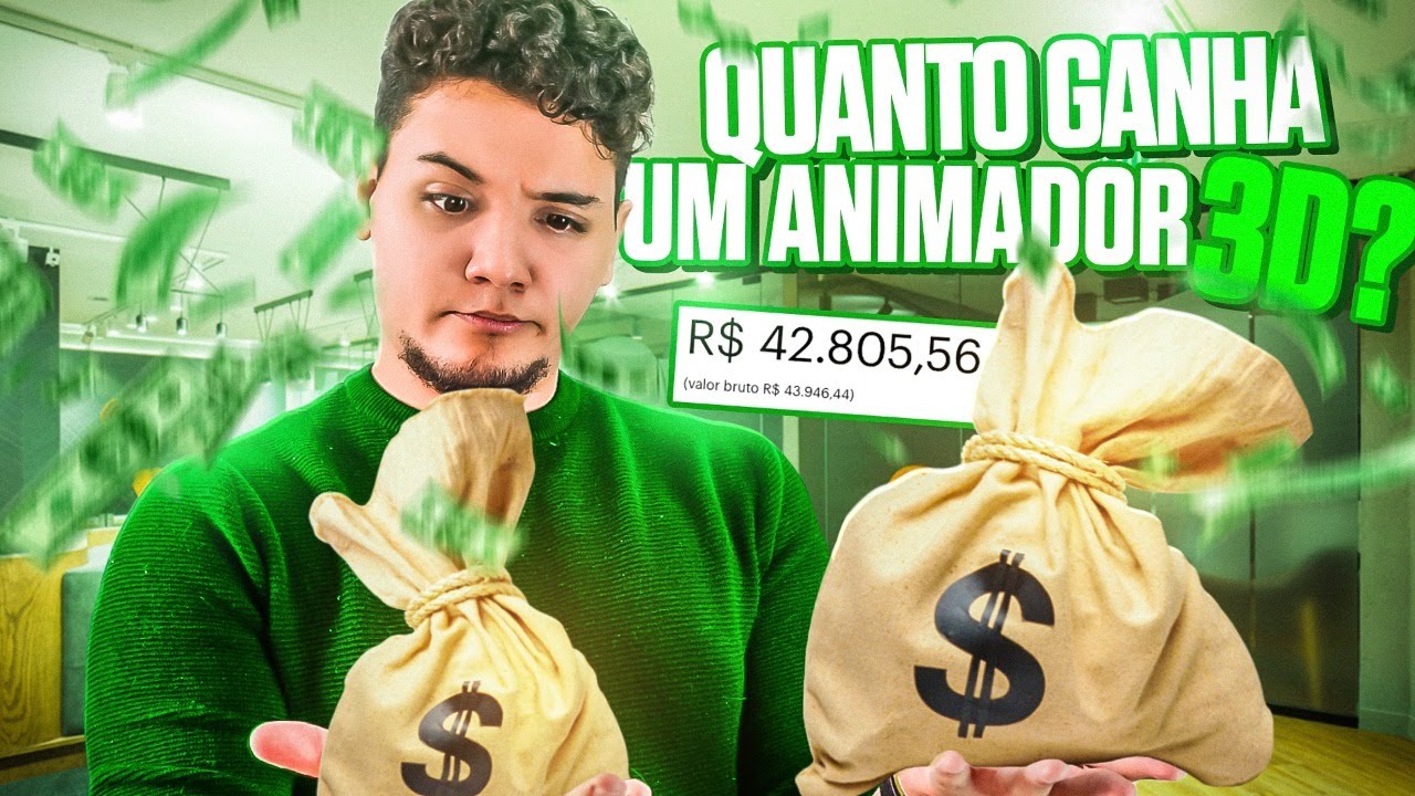 Quanto ganha um Animador 3D no Brasil  (Salário inicial e Carreira)