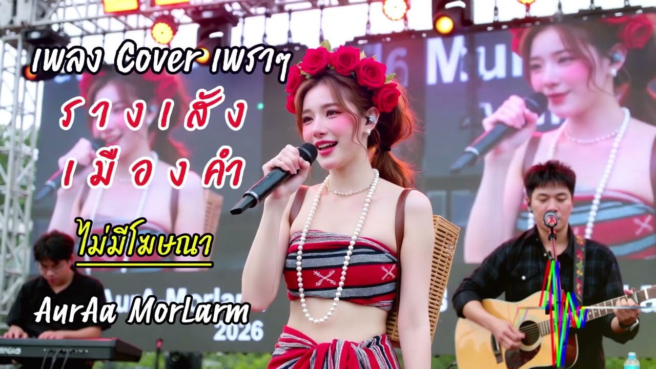 ຣາງເສັງເມືອງຄຳ (รางเสังเมืองคำ) – ດວງຕາ ຖິ່ນເມືອງຄຳ | Cover Version by AurAa Morlarm 🎶