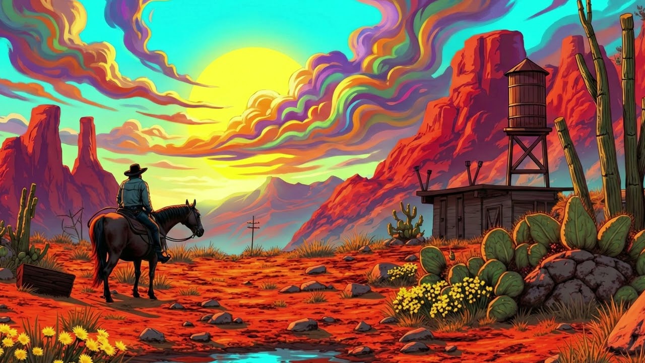Cosmic Chillout Vibes & Deep Ambient Psychedelic Music | Psychedelic Desert Rock