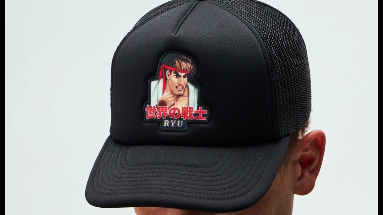 Capcom - KITH Ryu Nolan Trucker Hat