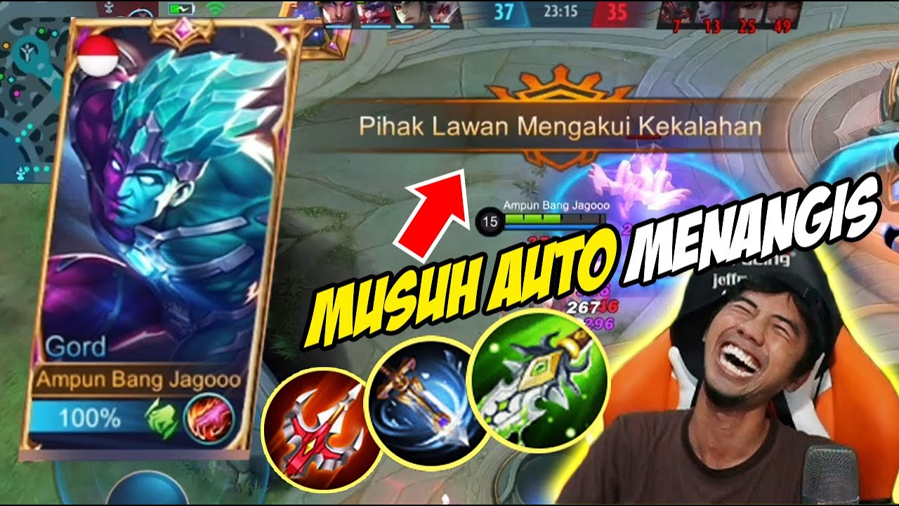 PRANK GORD HYPER MUSUH KEWALAHAN LANGSUNG MENYERAH WWKWKWKK