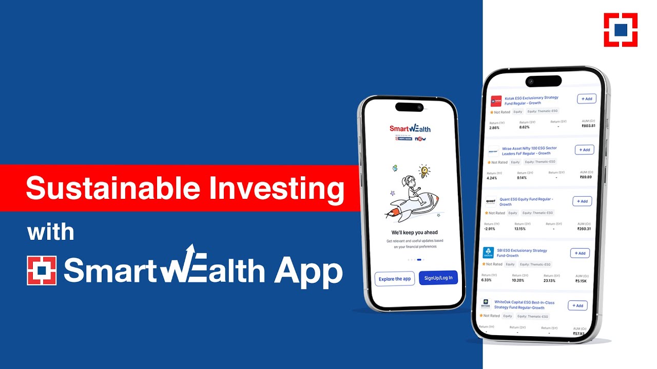 Don't Just Go Green, Grow Green: HDFC Bank SmartWealth App's ESG Investment Options