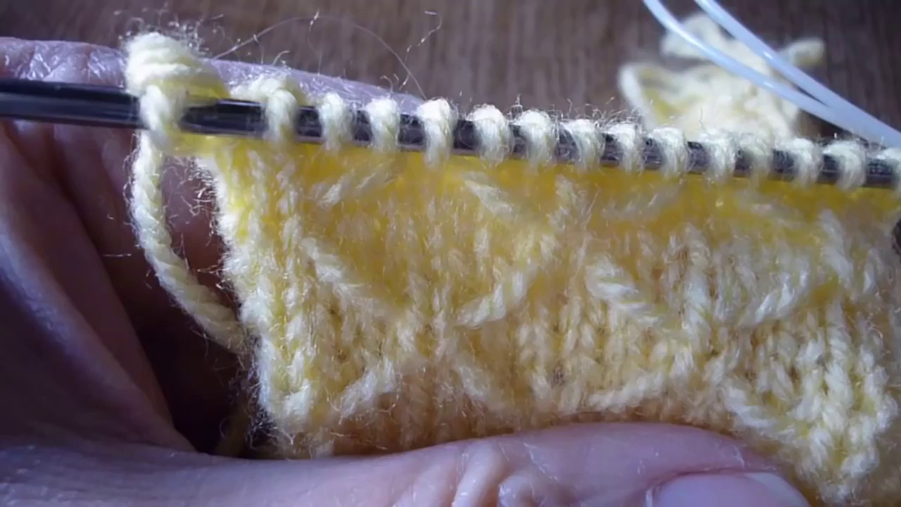 تريكو نقشة معينات من قطبة السحبknitting  stitch