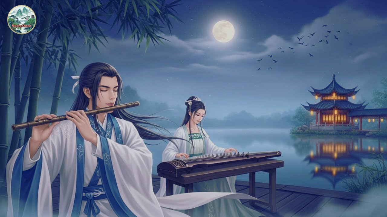 Chinese Zen Music 🎋 Bamboo Flute, Erhu & Guzheng | Deep Relaxation