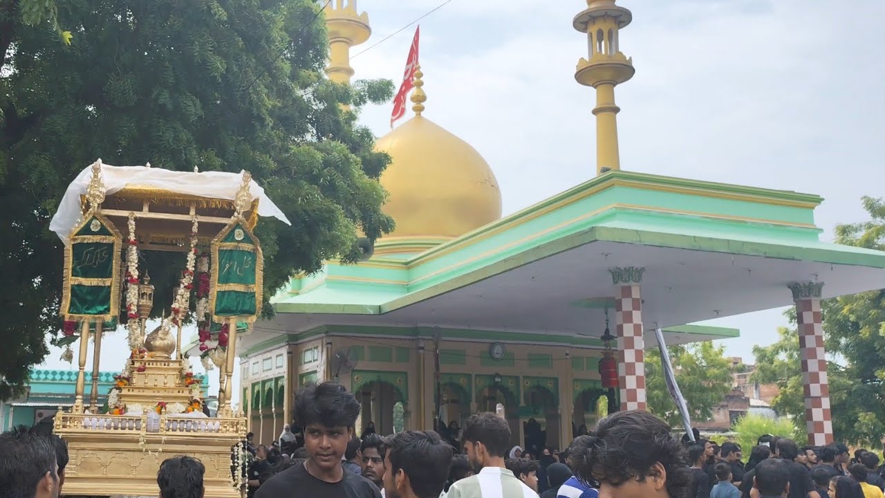 शबीह-ए-ज़ुल्जनाः | ताबूत मौला अब्बासع| ताबूत जनाबे अली अकबरعअली असग़रع| ज़ियारत 72ताबूत | 18बनी हाशिम
