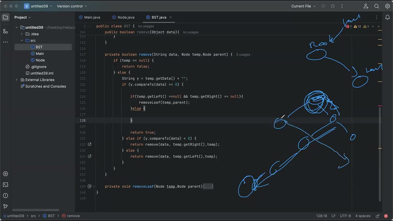 Lecture 29 : Implementation of BST (Delete , Traversal)