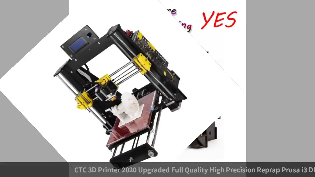 Unboxing CTC 3D Printer 2025 Upgraded Full Quality High Precision Re