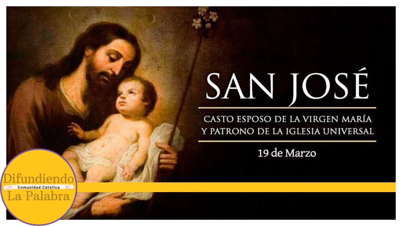 ✝️ El Santo Del D&iacute;a De Hoy 19 de Marzo ✝️ San Jos&eacute; - Solemnidad ✝️@difundiendolapalabra​