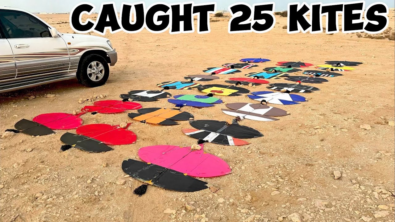 Epic Kite Fighting & Insane Kite Catching  🤩🪁| Patang Bazi - Drone Views - QatarKiteClub