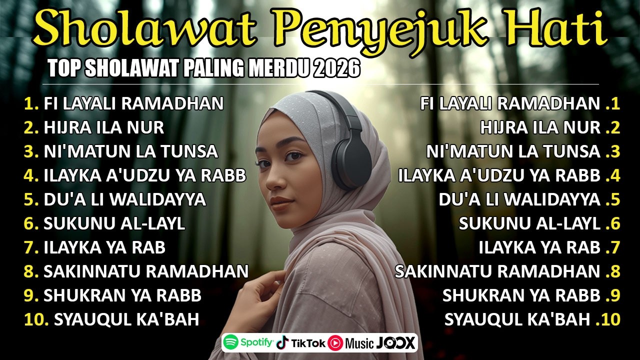 LAGU RAMADHAN TERBARU 2026 | RAMADHAN TIBA - RINDU MUHAMMADKU | PLAYLIST BULAN RAMADHAN TERBAIK 2026