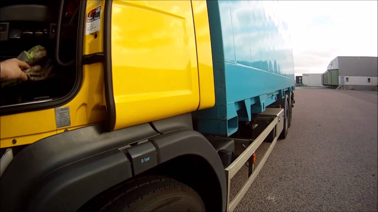 Getting ready for another trip with the Scania G400