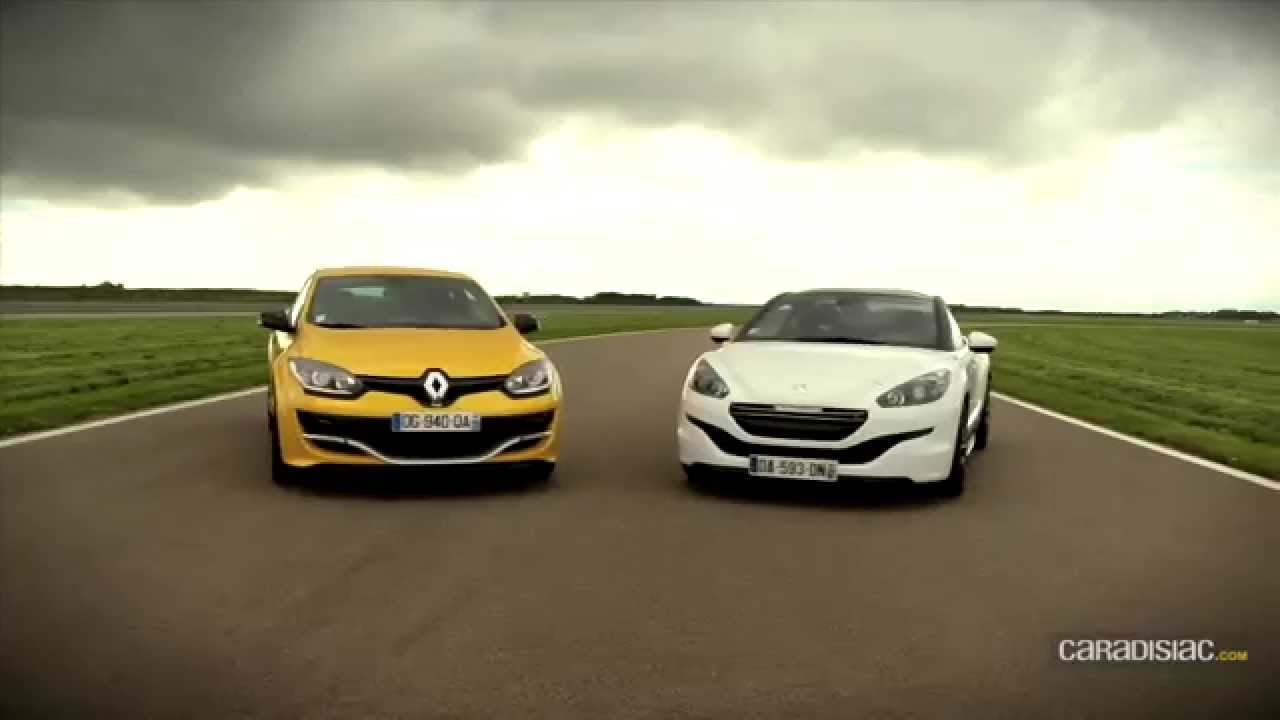Renault Megane RS275 Trophy  vs Peugeot RCZ R