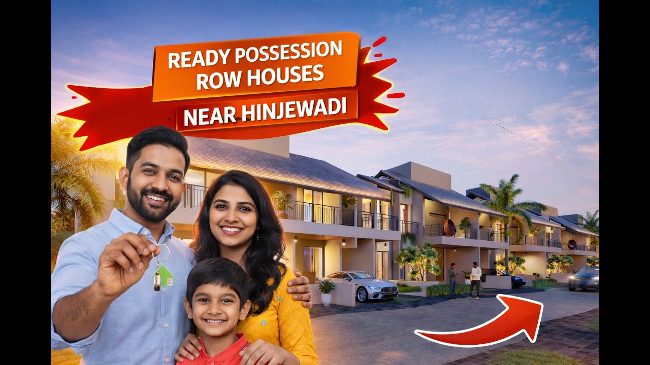 Ready to Move Row Houses near Hinjewadi 9028608428/8390632423