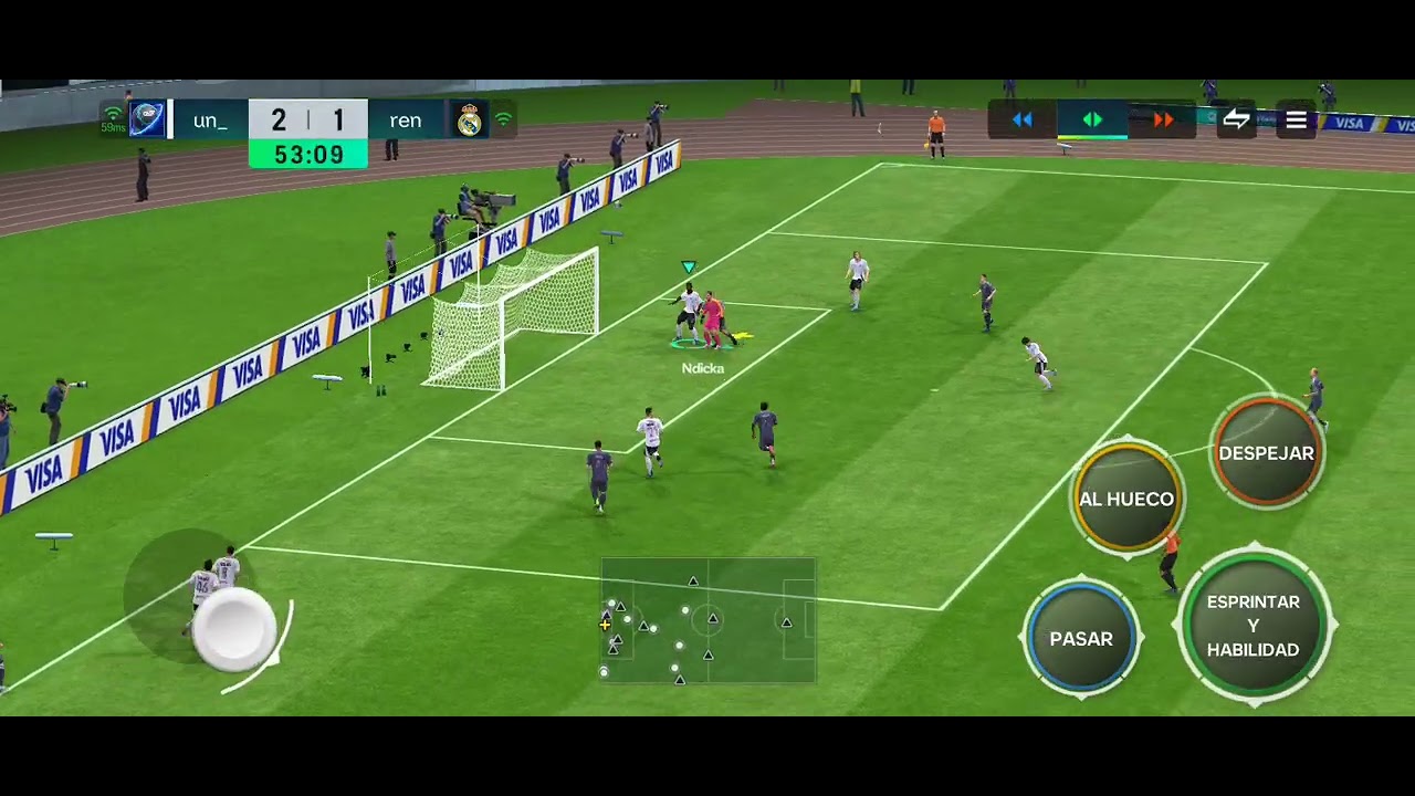TNT sports soccer colo-colo vs real Madrid