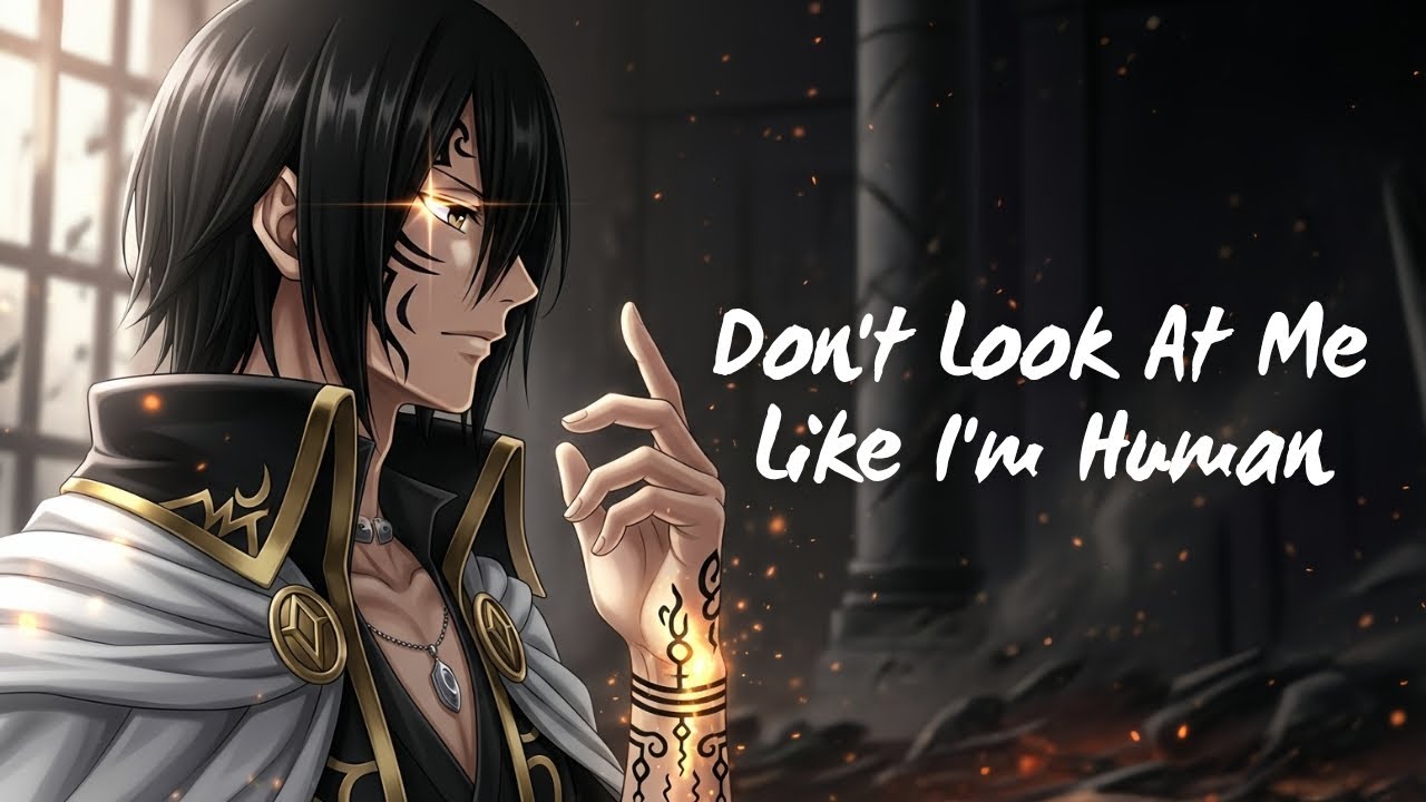 Nightcore - Don't Look At Me Like I'm Human | Zeref (lyrics)