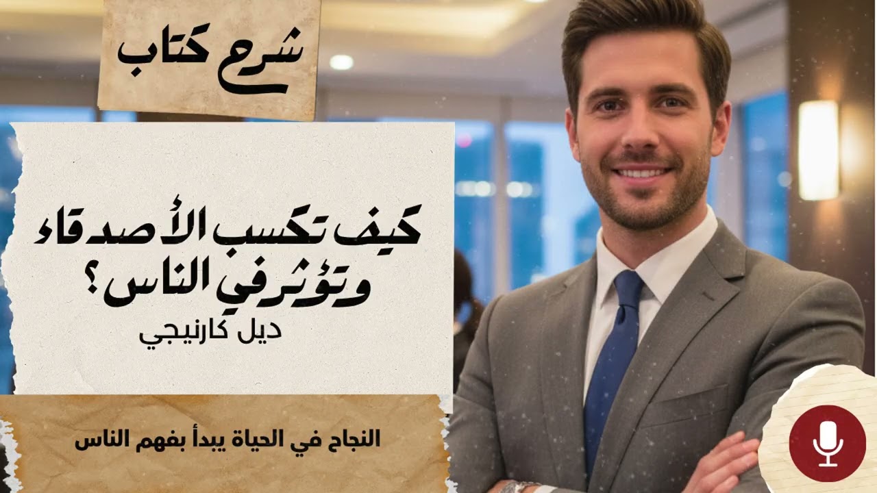 كيف تكسب الأصدقاء وتؤثر في الناس: الدليل الأسطوري للذكاء الاجتماعي