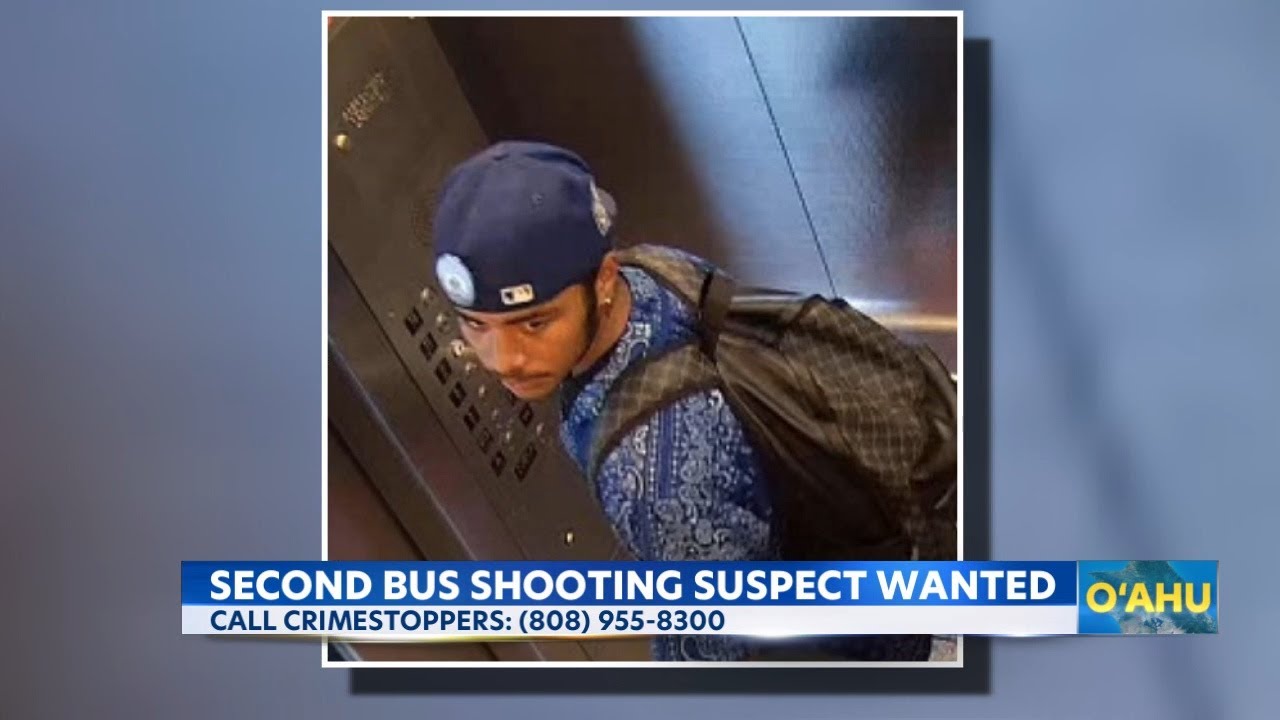 New image released of second suspect in Kalihi city bus shooting