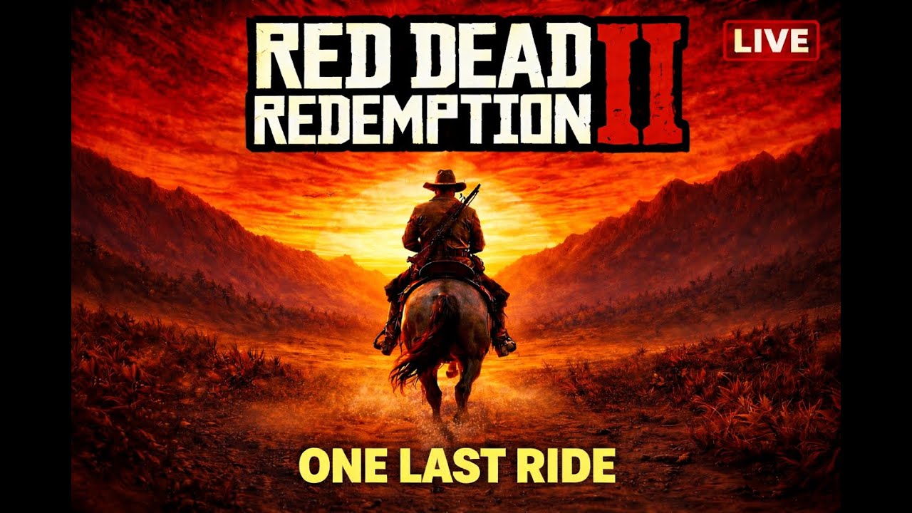 🔴LAST RDR2 STREAM — First‑Person Chaos Finale | Story Mode Ends Tonight