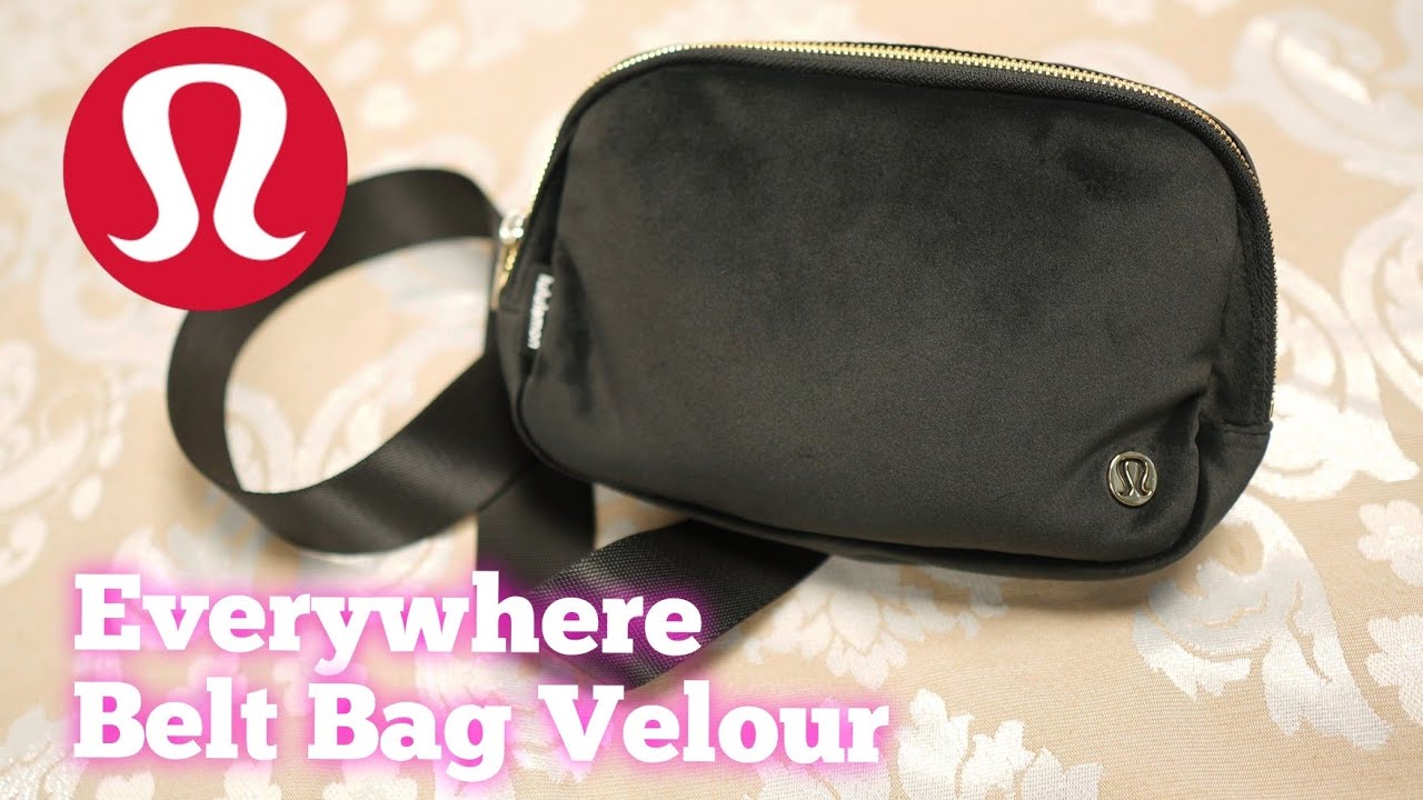 Обзор поясной сумки Lululemon Everywhere Velour