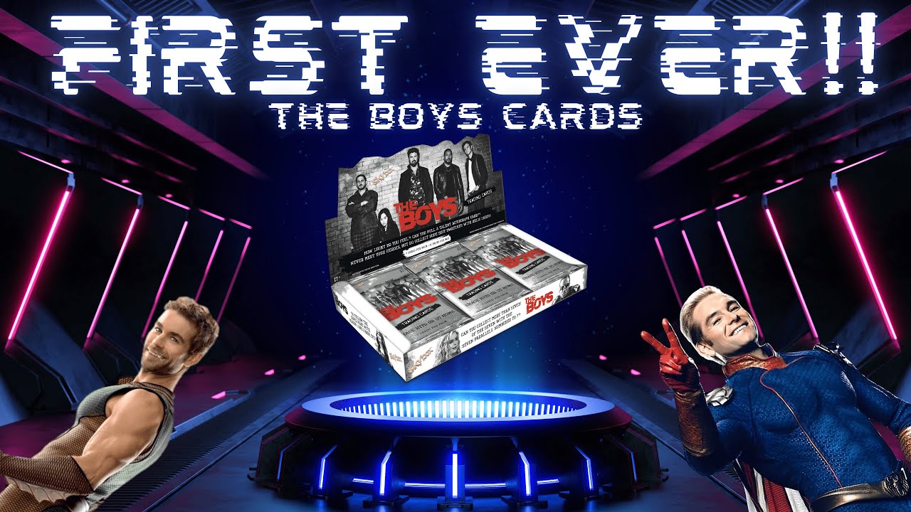 Разбираем НОВЫЕ карточки The Boys! Первый раз в Hobby Box