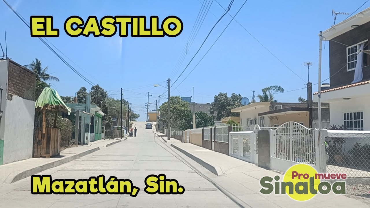 EL CASTILLO en el Municipio de Mazatlán, Sinaloa.