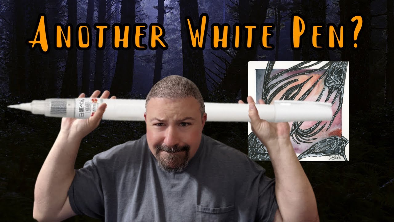 Is This The Best White Pen For Watercolor and Ink