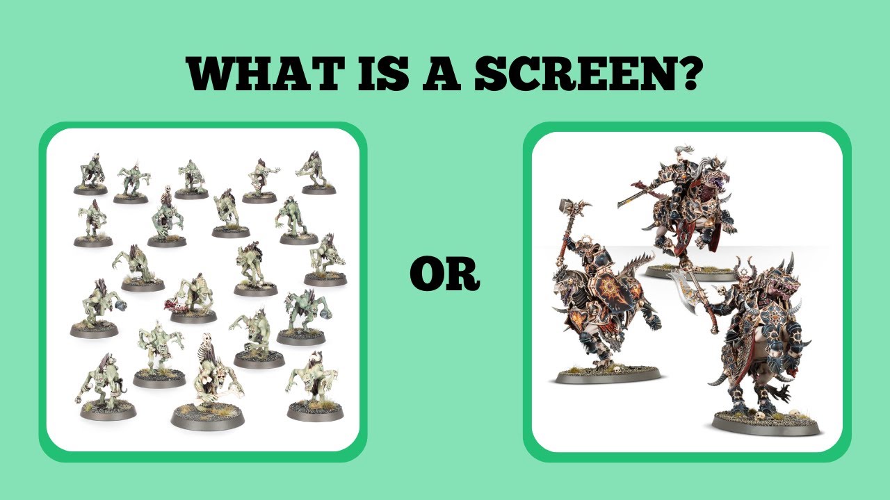 AoS Explained: Screens