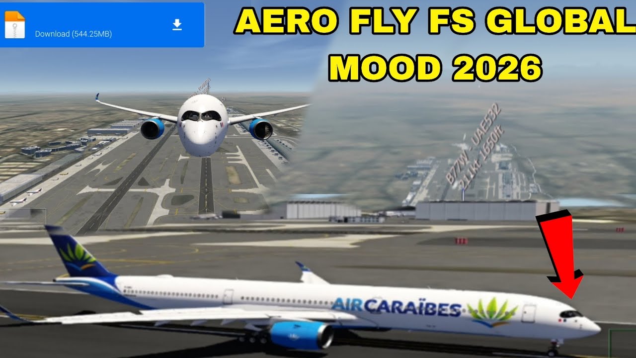 Aero Fly FS Global Mod Latest 🚀 | Unlock All Planes ✈️ Full Access!