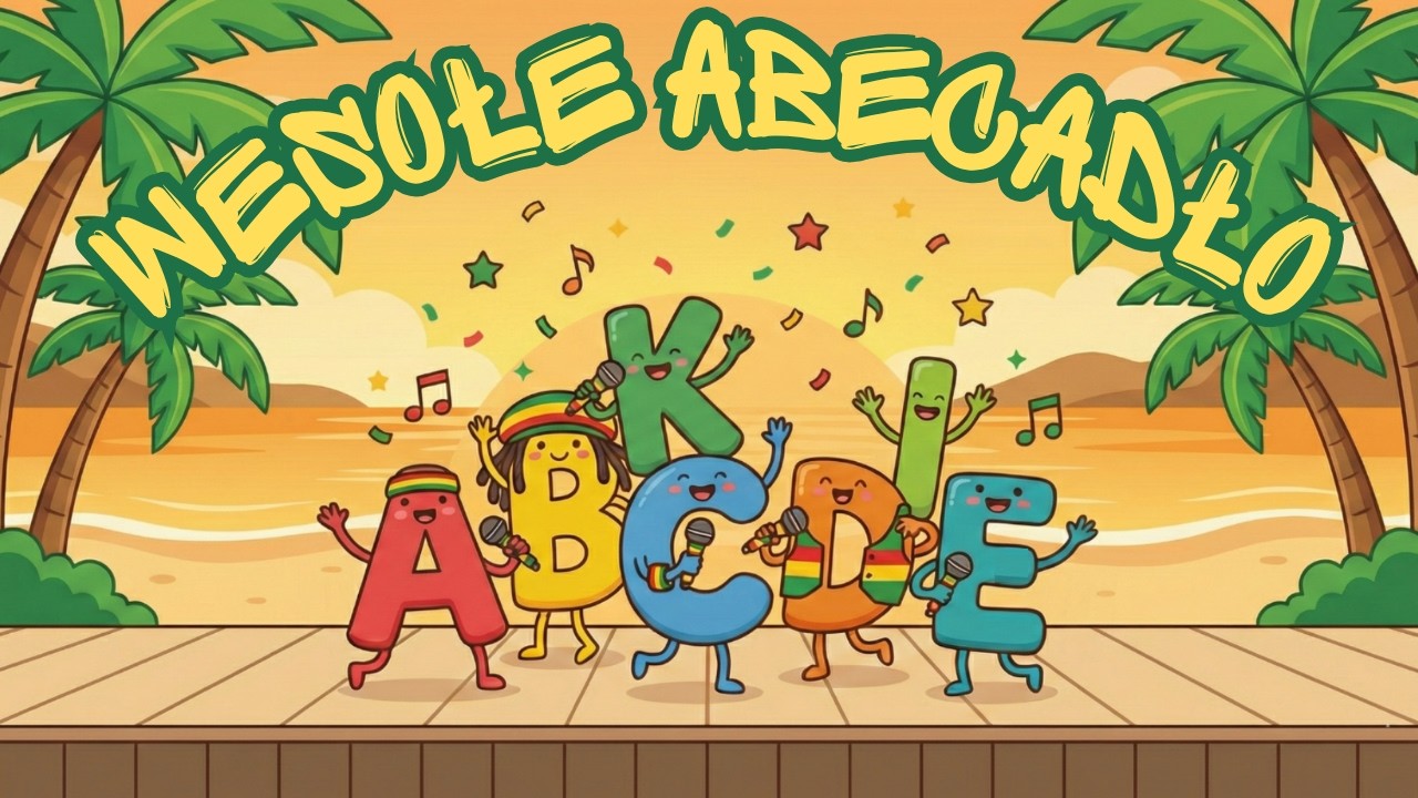 🎶🔤 🎶 Wesołe ABECADŁO! | Nauka alfabetu dla dzieci 🎶🔤🎶