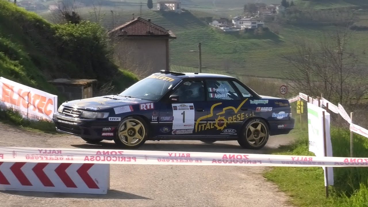 5° Rally Il Grappolo Storico 2025 Franco-Aivano Subaru Legacy VINCITORI ASSOLUTI - Passaggi esterni
