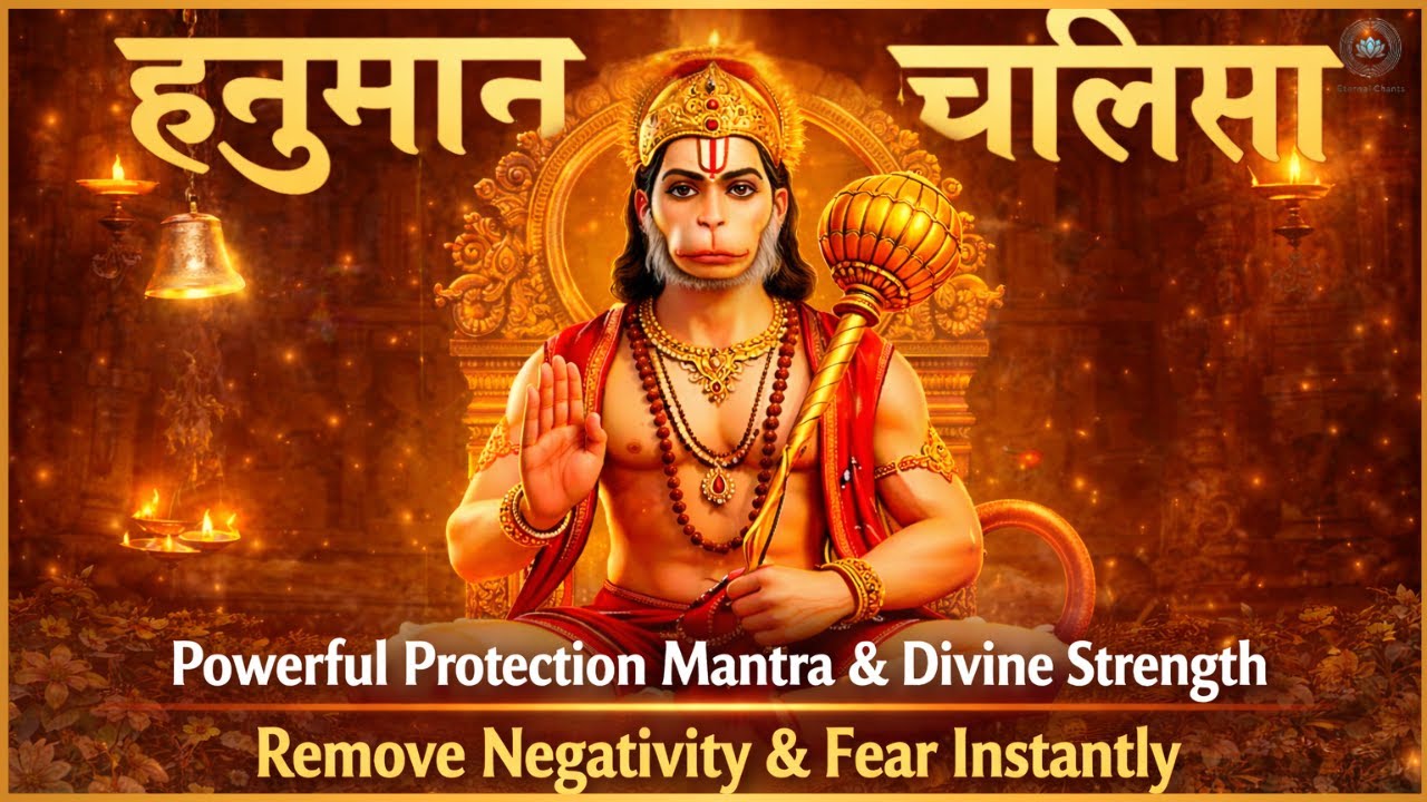 हनुमान चालीसा Hanuman Chalisa !! Most Powerful Mantra!  #hanumanchalisa