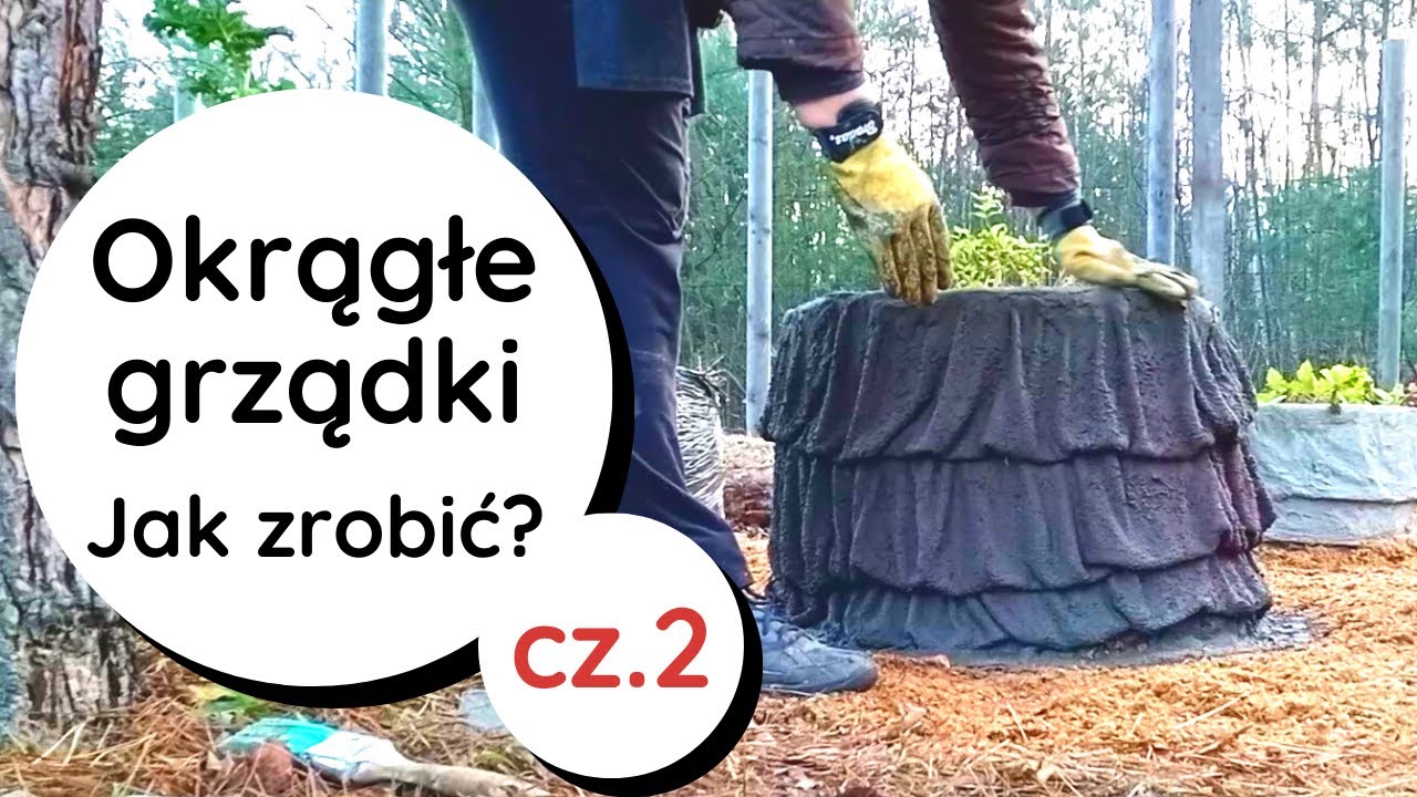 DIY📌Betonowe donice ogrodowe na zioła🌿Jak zrobić❓ Grządki rabaty podwyższone i kompostowe z cementu.