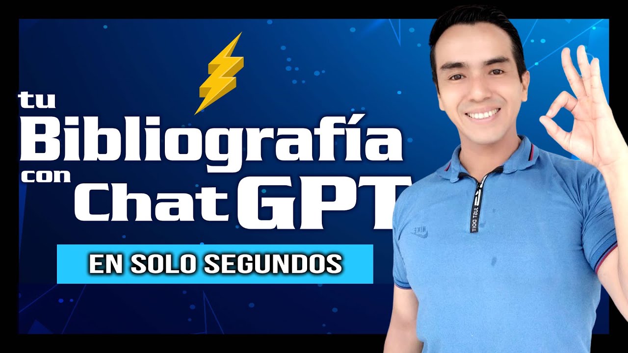 Como hacer una bibliografía para tesis con ChatGPT 📚 Citar y referenciar según Normas APA 7 2024 ✅