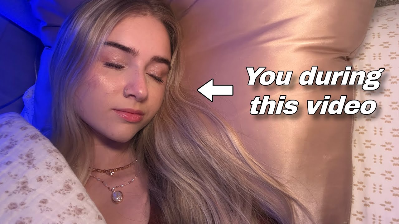 This ASMR Is The Perfect Recipe For Sleep😴 Eyes Closed Halfway 